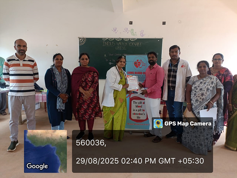 National Sports Day Blood Donation Camp