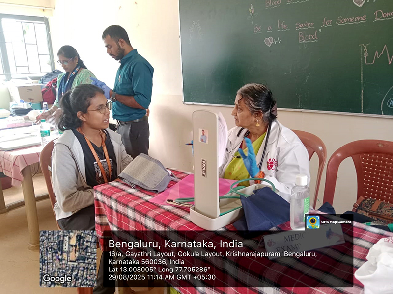 National Sports Day Blood Donation Camp