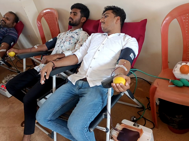 National Sports Day Blood Donation Camp