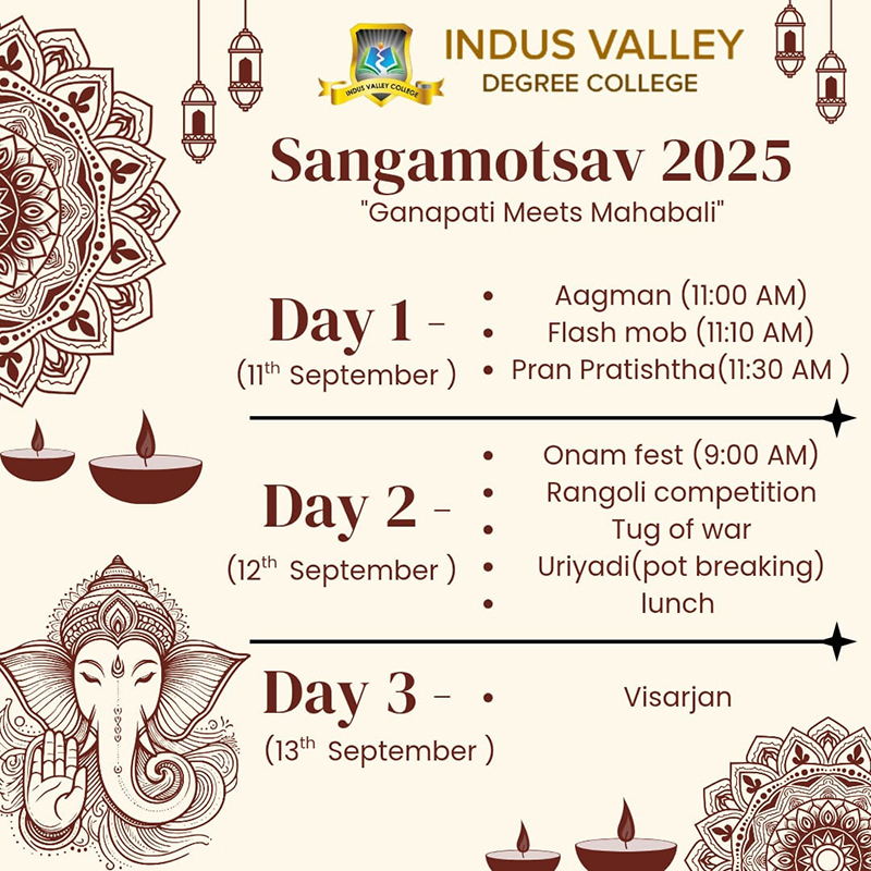 Sangamotsav 2025 (Ganesha & Onam Celebration)